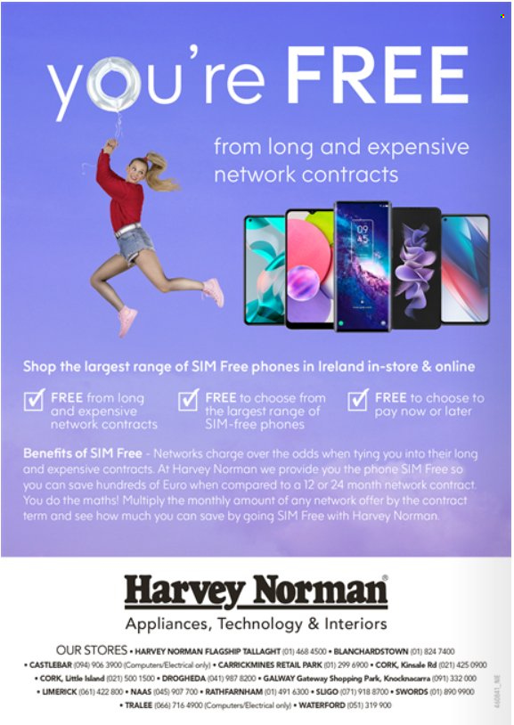 Harvey Norman offer  - 6.5.2022 - 31.5.2022. Page 24.