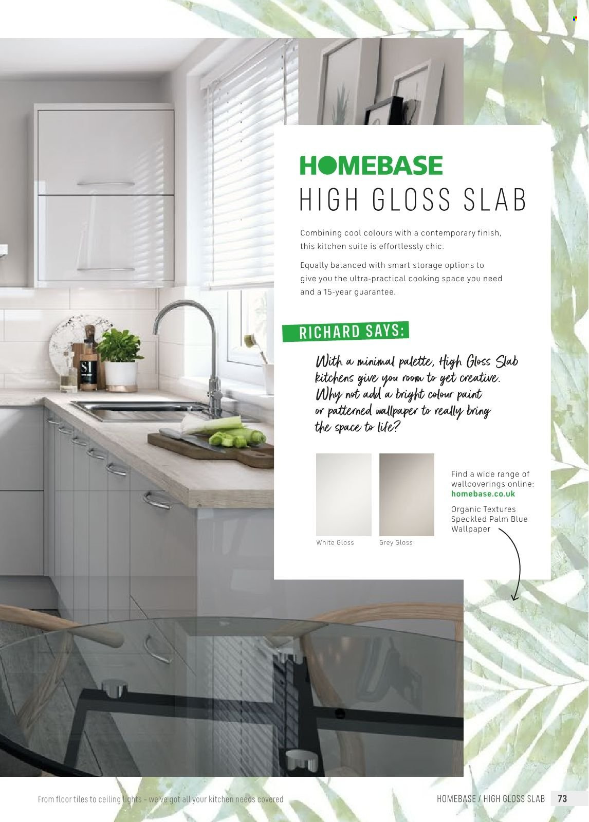 Homebase offer . Page 73.