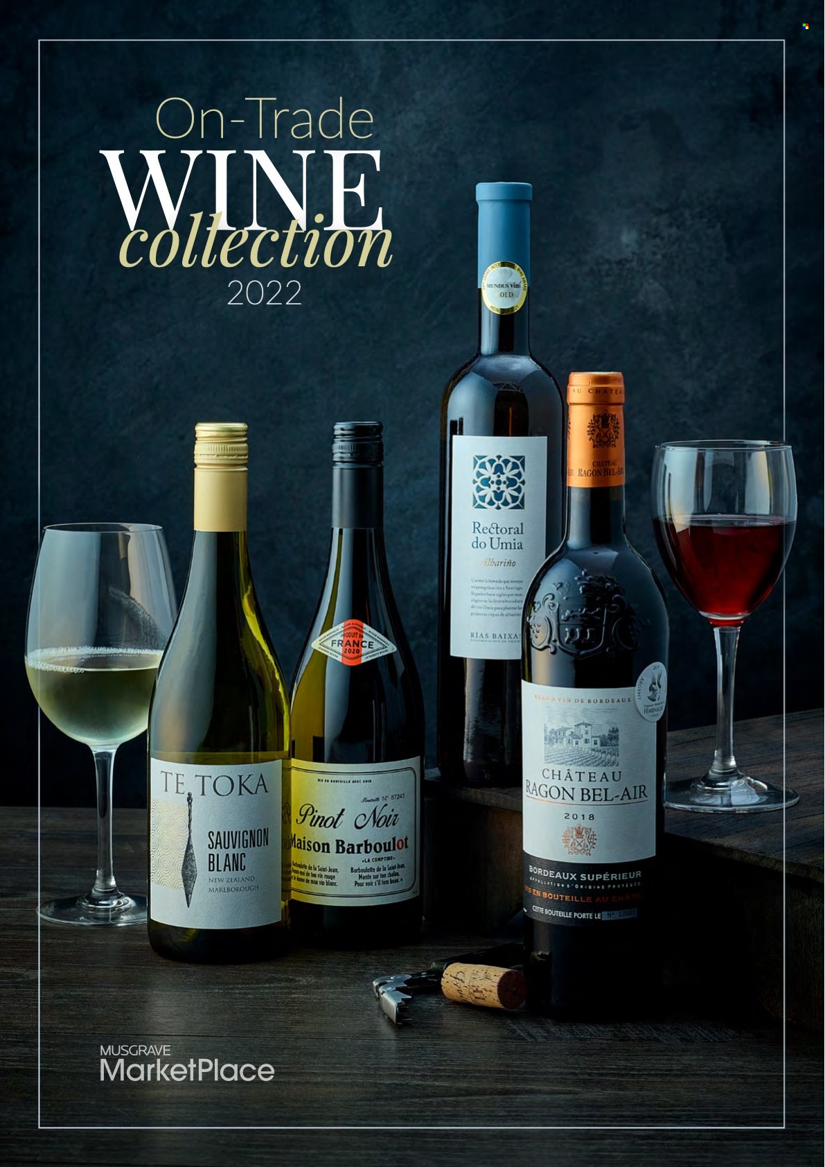 MUSGRAVE Market Place offer  - Sales products - red wine, wine, Pinot Noir. Page 1.
