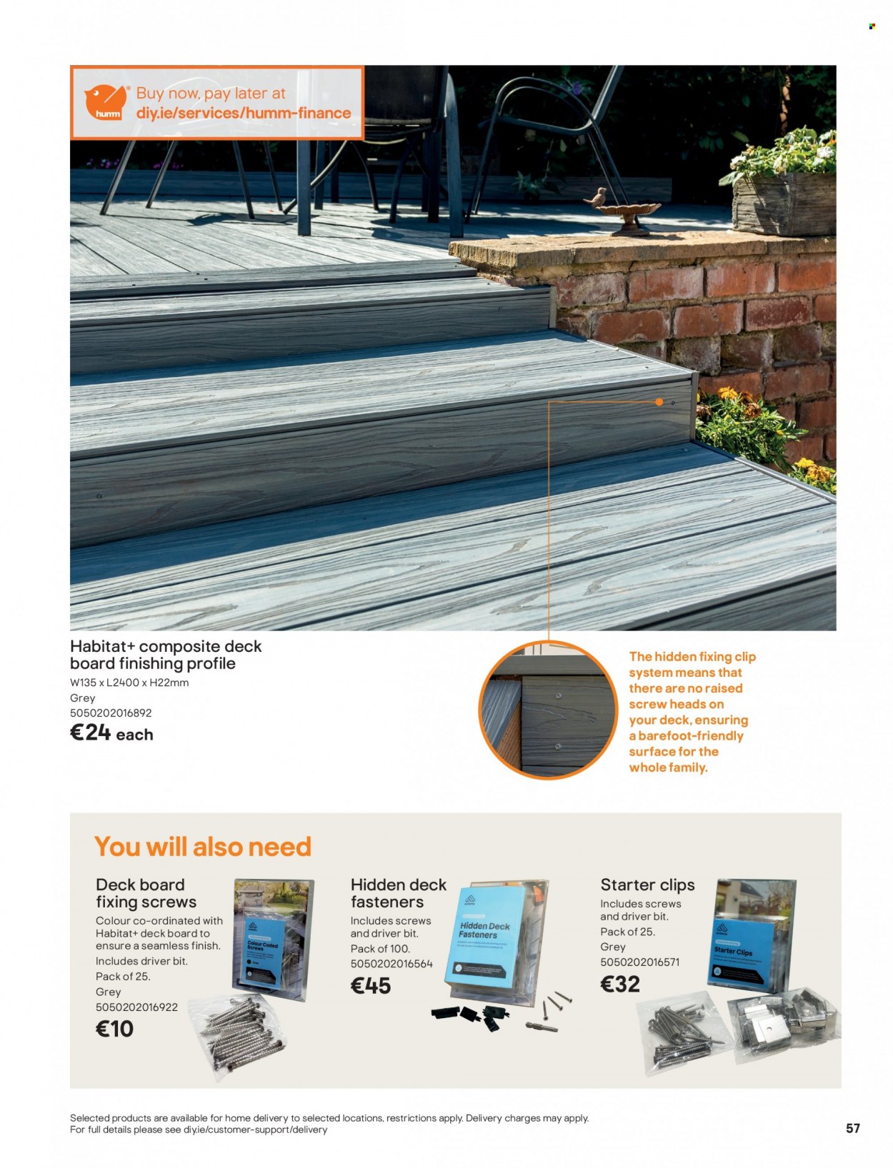 B&Q offer . Page 57.