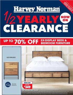Harvey Norman - Bedding - 1/2 Yearly Clearance