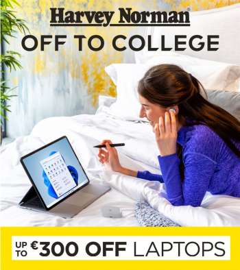 Harvey Norman offer - Off to College 2022