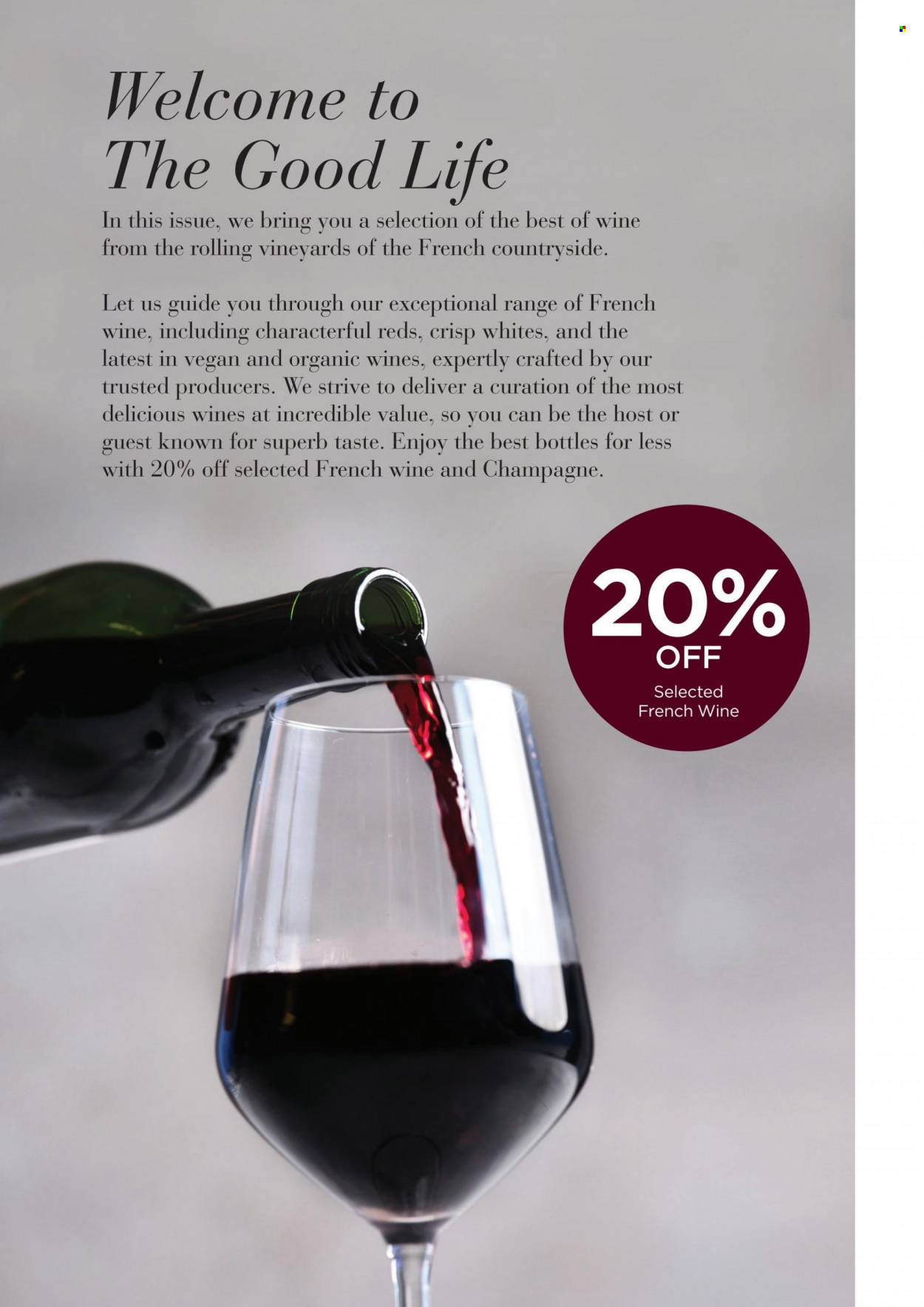 Dunnes Stores offer  - 01.09.2022 - 10.10.2022 - Sales products - Good Life, wine. Page 2.