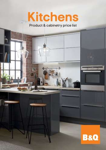 B&Q offer - Kitchens product & cabinetry guide