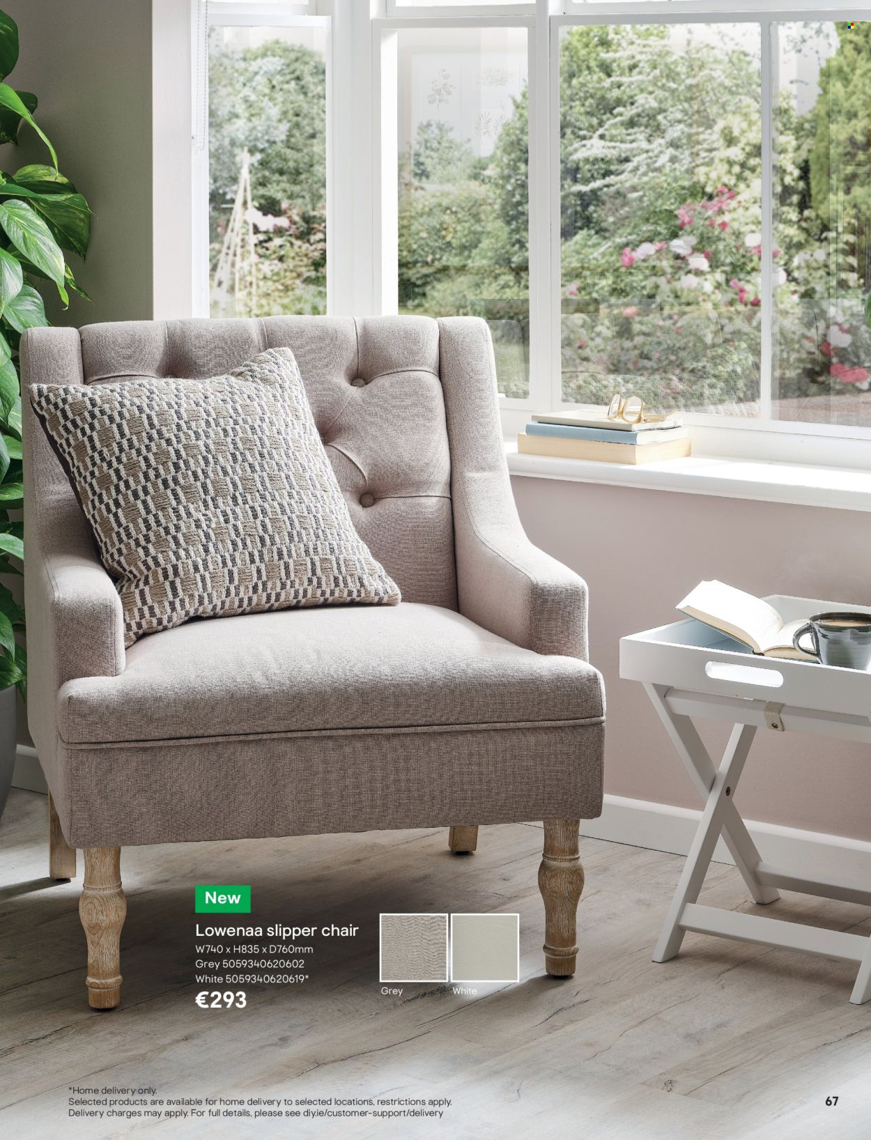 B&Q offer  - Sales products - chair. Page 67.