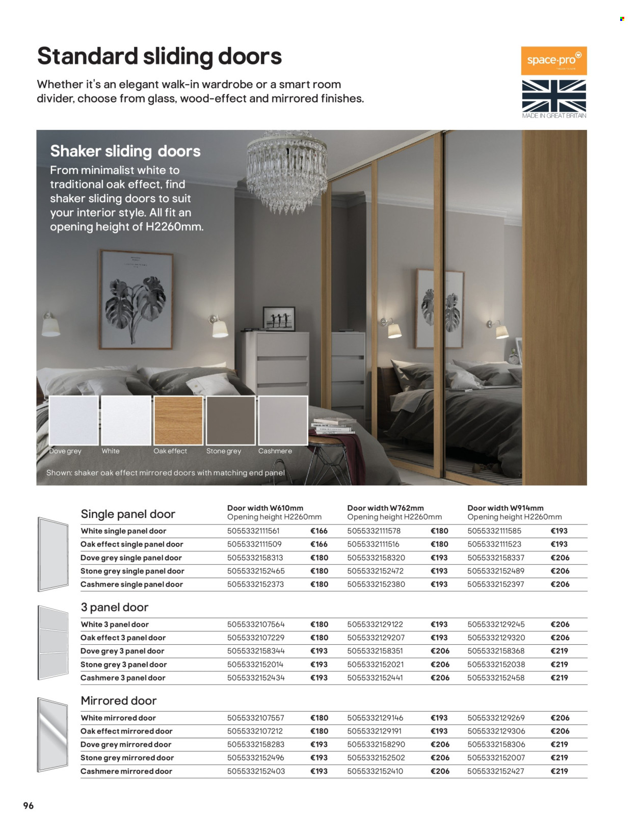 B&Q offer  - Sales products - wardrobe. Page 96.