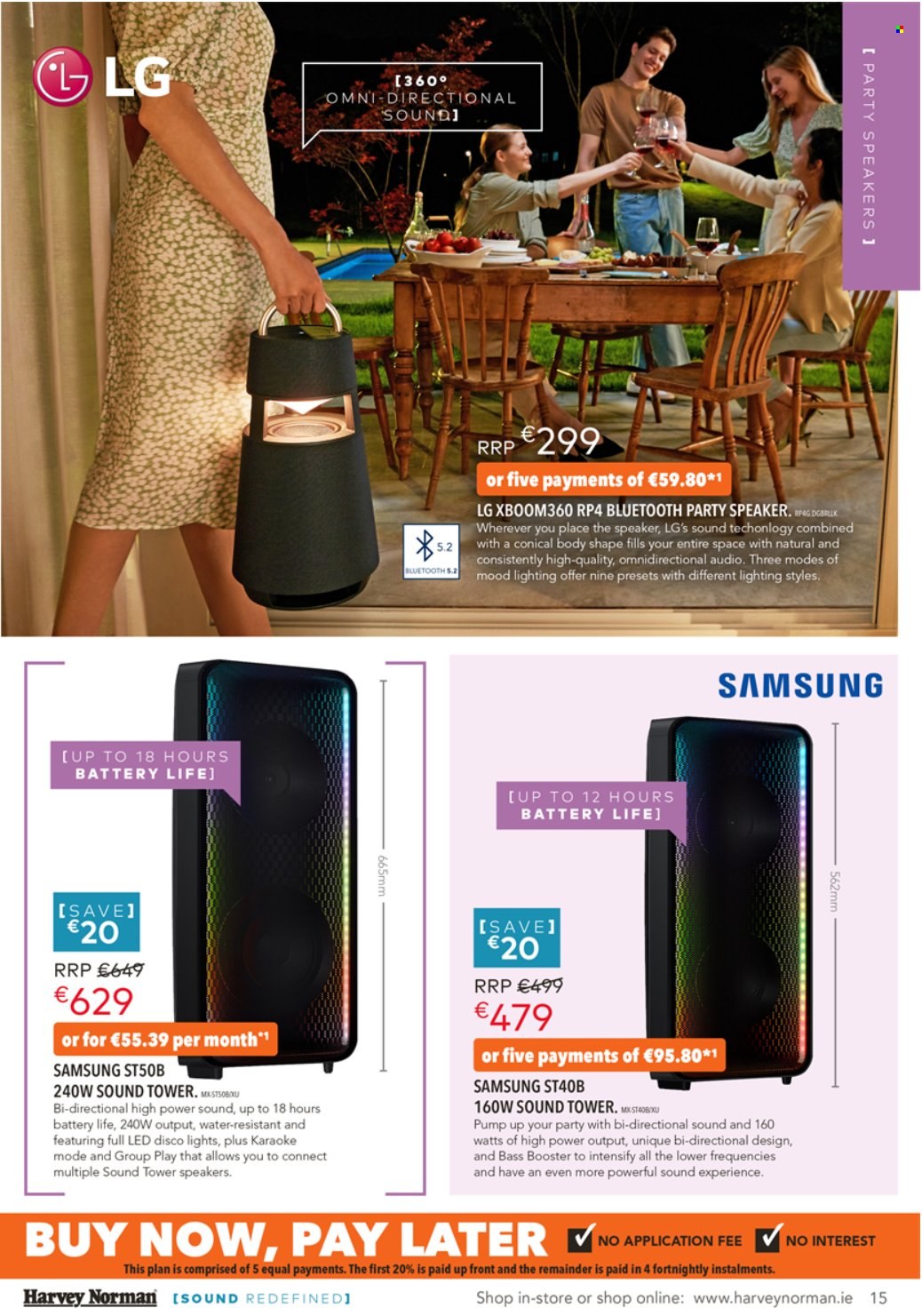 Harvey Norman offer  - 27.10.2022 - 24.12.2022. Page 15.