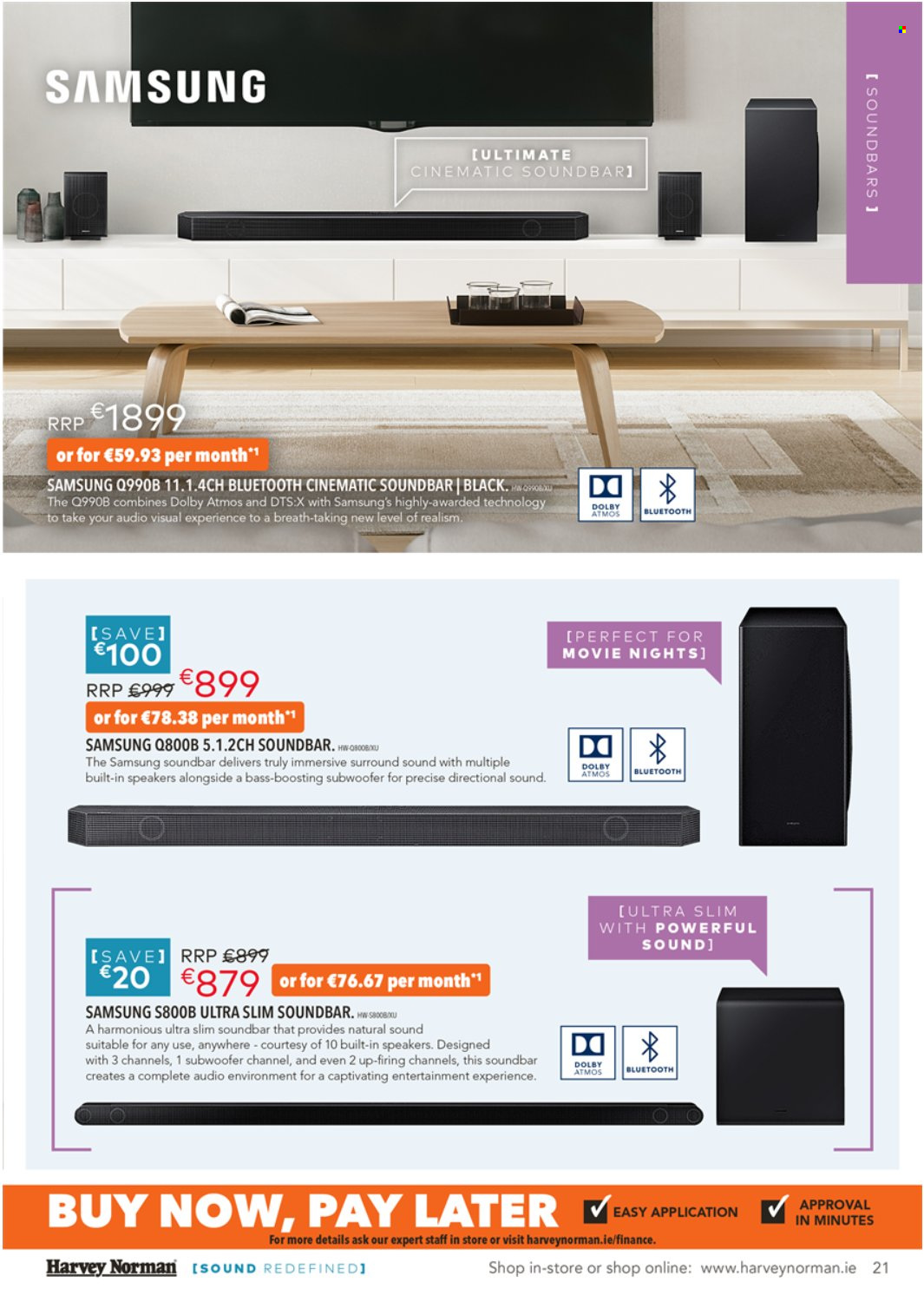 Harvey Norman offer  - 27.10.2022 - 24.12.2022. Page 21.