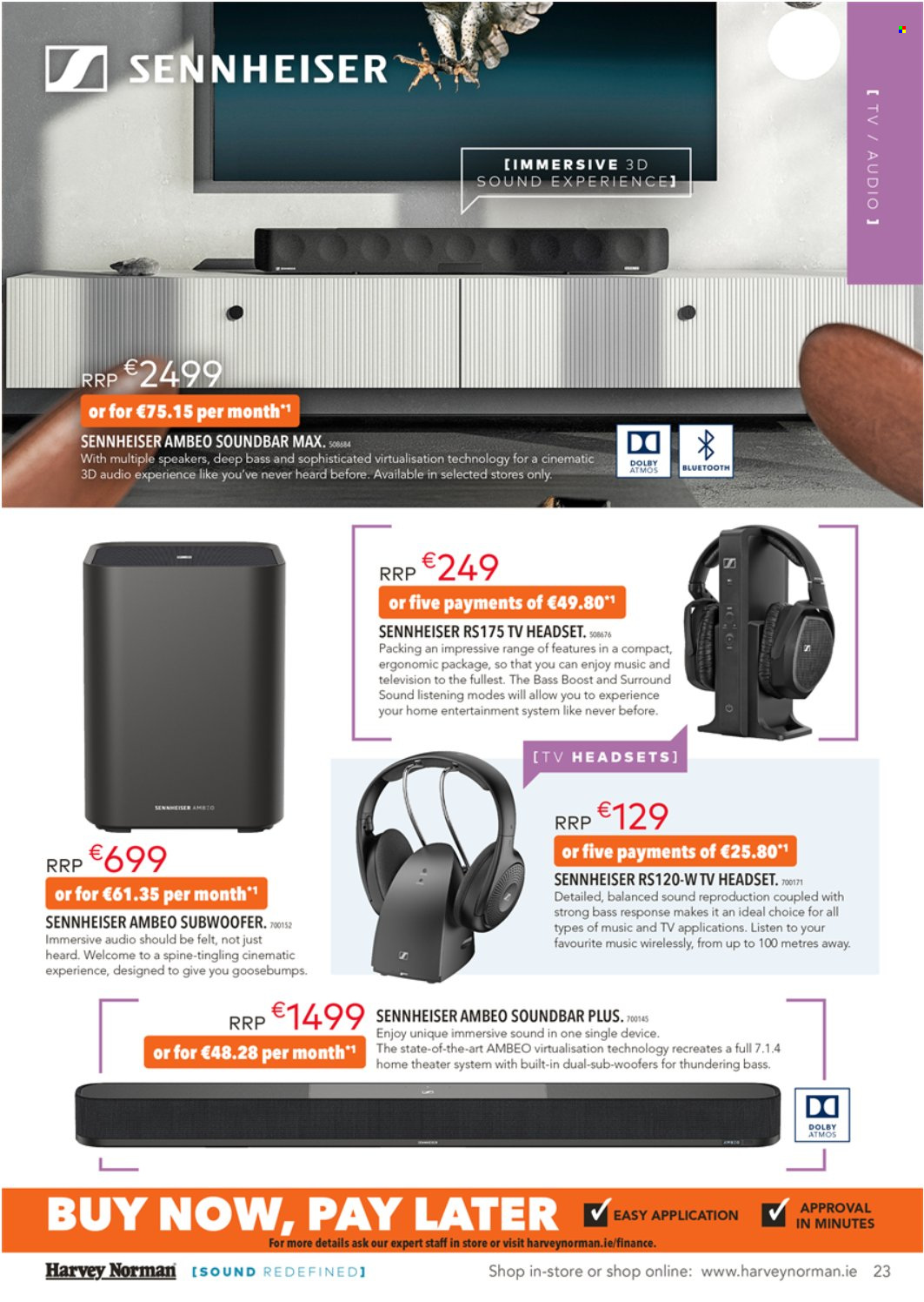 Harvey Norman offer  - 27.10.2022 - 24.12.2022. Page 23.