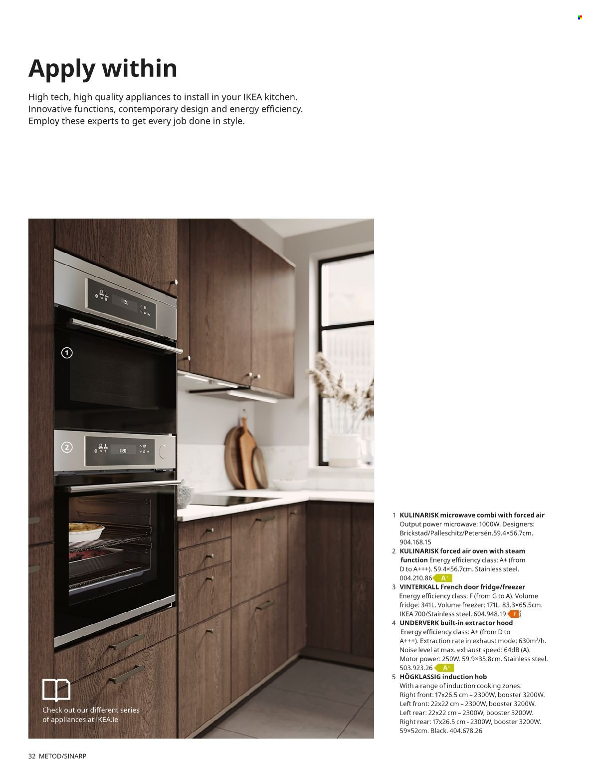 IKEA offer . Page 32.