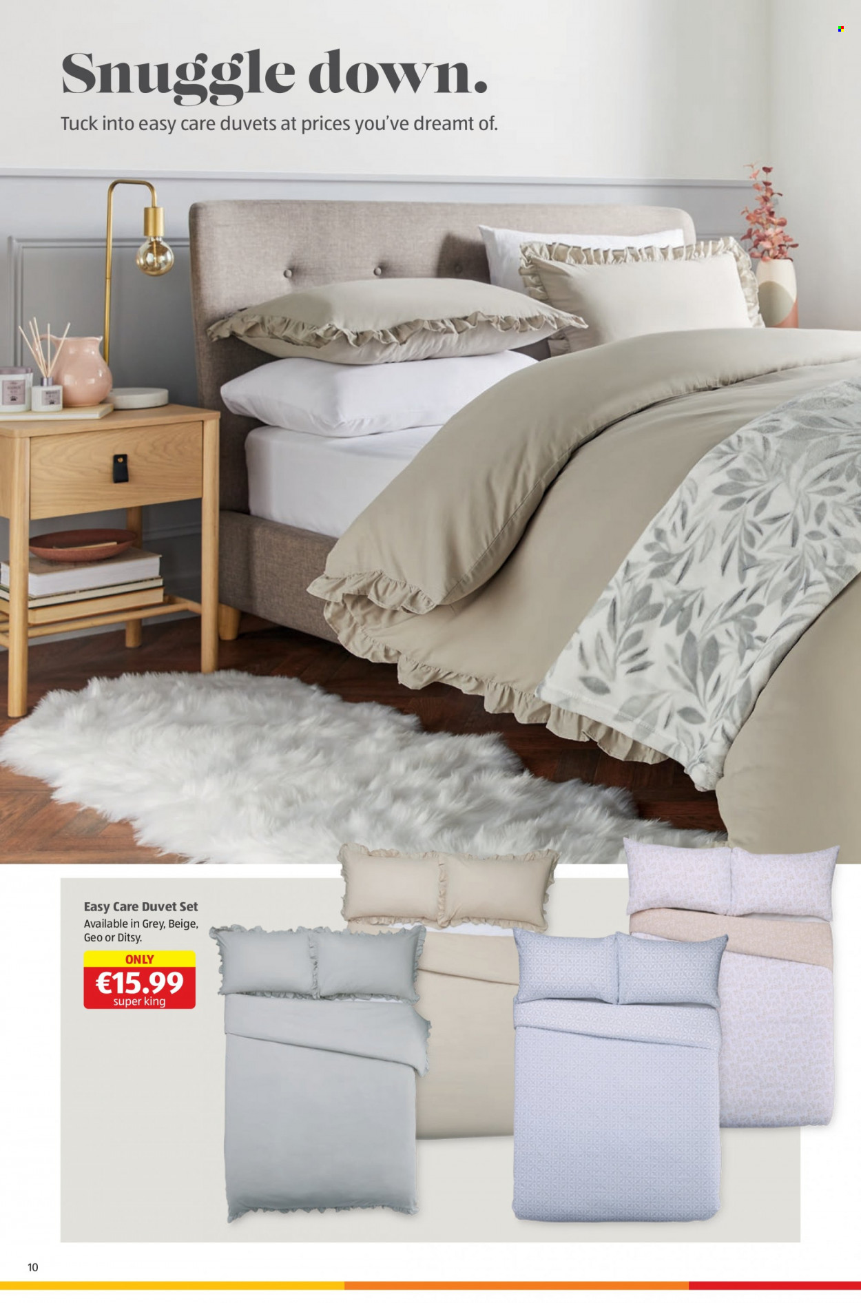 Aldi offer  - 26.01.2023 - 01.02.2023 - Sales products - Snuggle, duvet. Page 10.