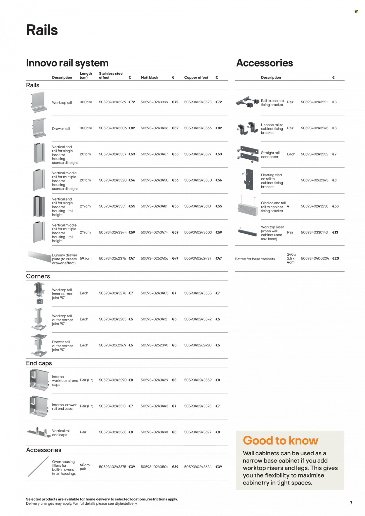 B&Q offer  - Sales products - cabinet. Page 7.