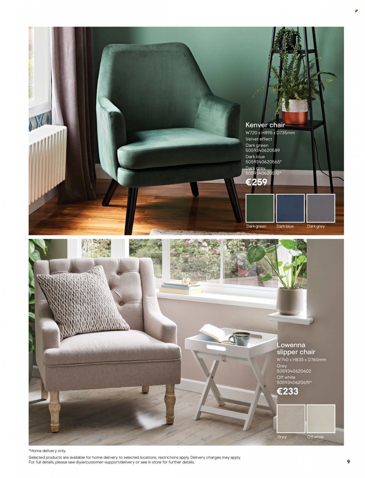thumbnail - B&Q offer  - Sales products - chair. Page 9.