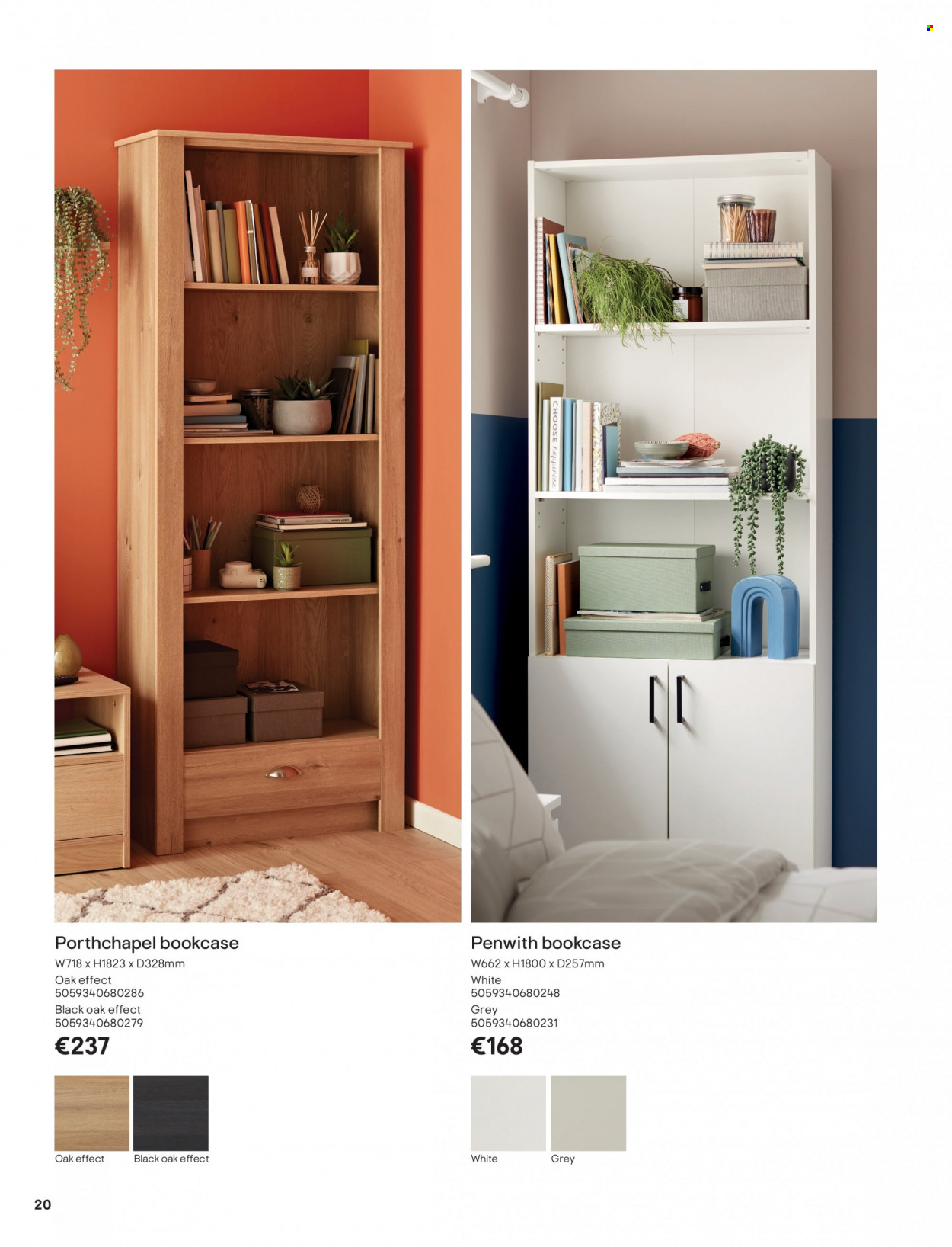 thumbnail - B&Q offer  - Sales products - bookcase. Page 20.