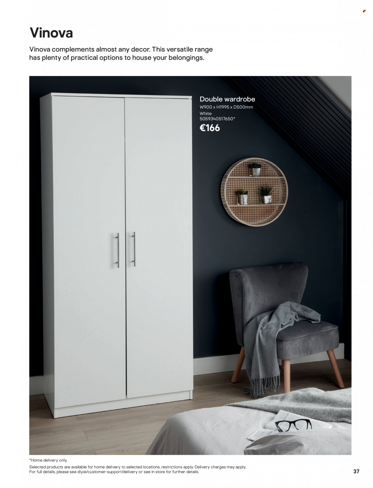 thumbnail - B&Q offer  - Sales products - wardrobe. Page 37.