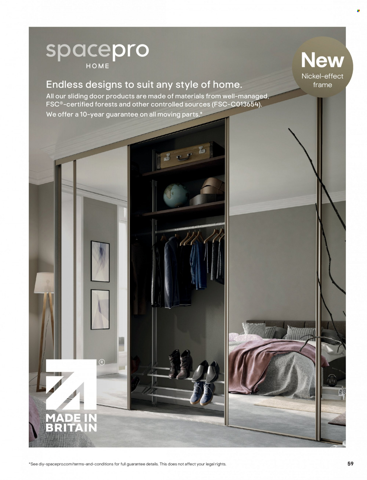 thumbnail - B&Q offer  - Sales products - sliding door. Page 59.