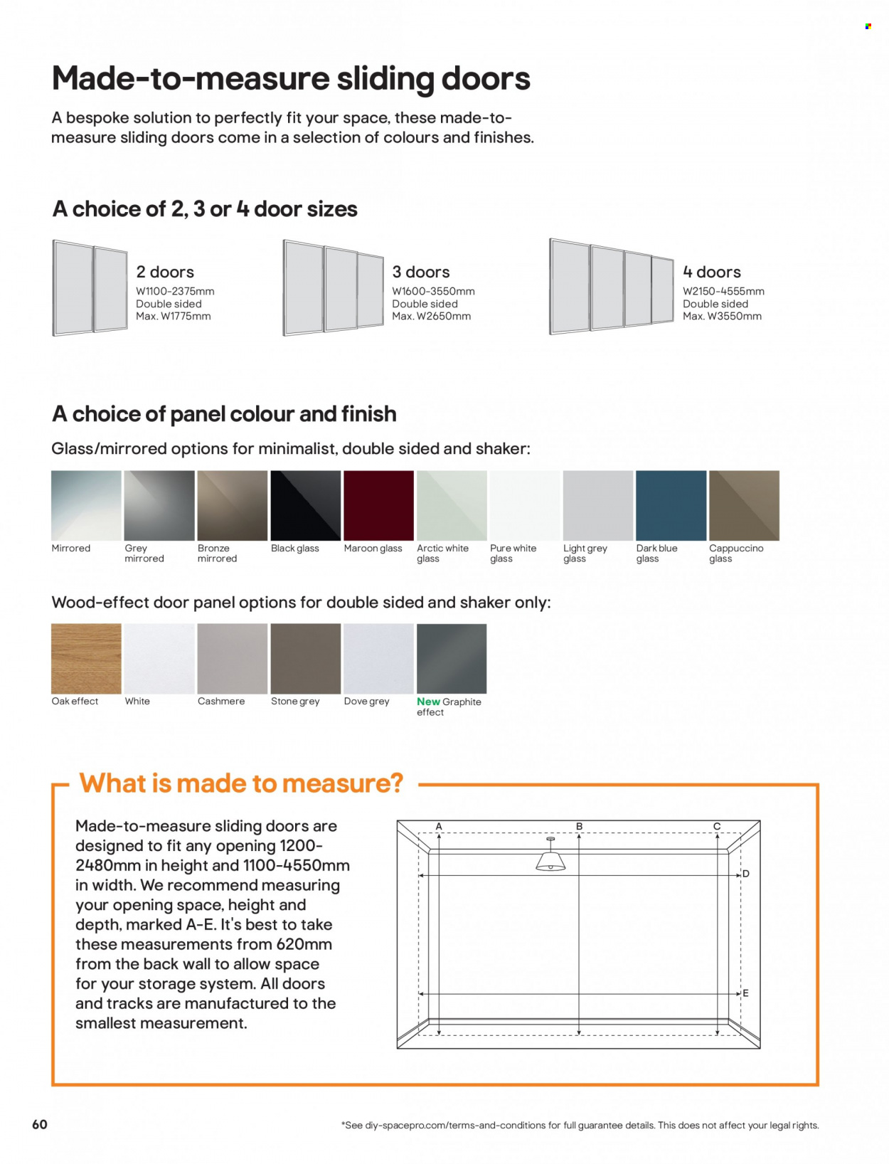 thumbnail - B&Q offer  - Sales products - sliding door. Page 60.