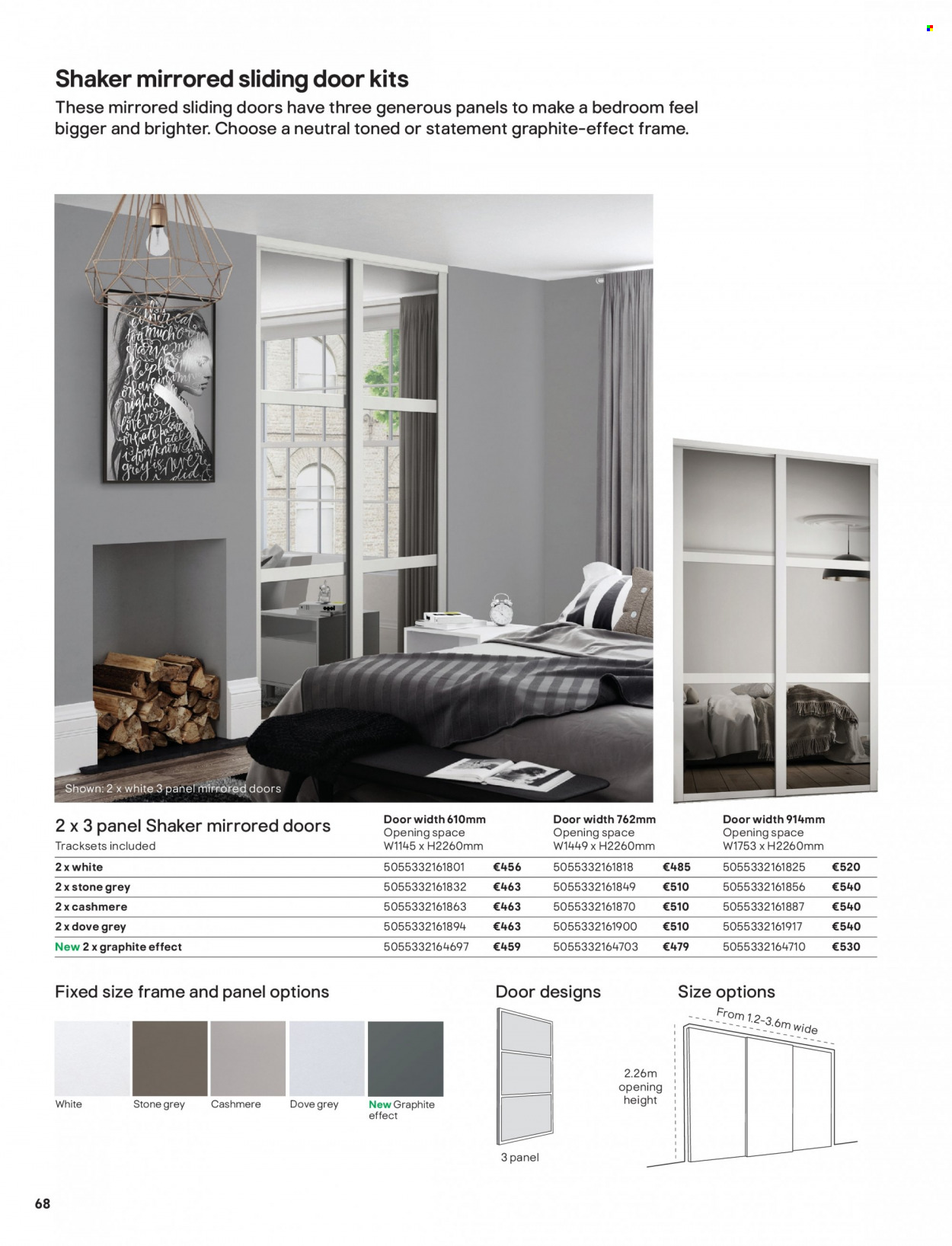 thumbnail - B&Q offer  - Sales products - sliding door. Page 68.