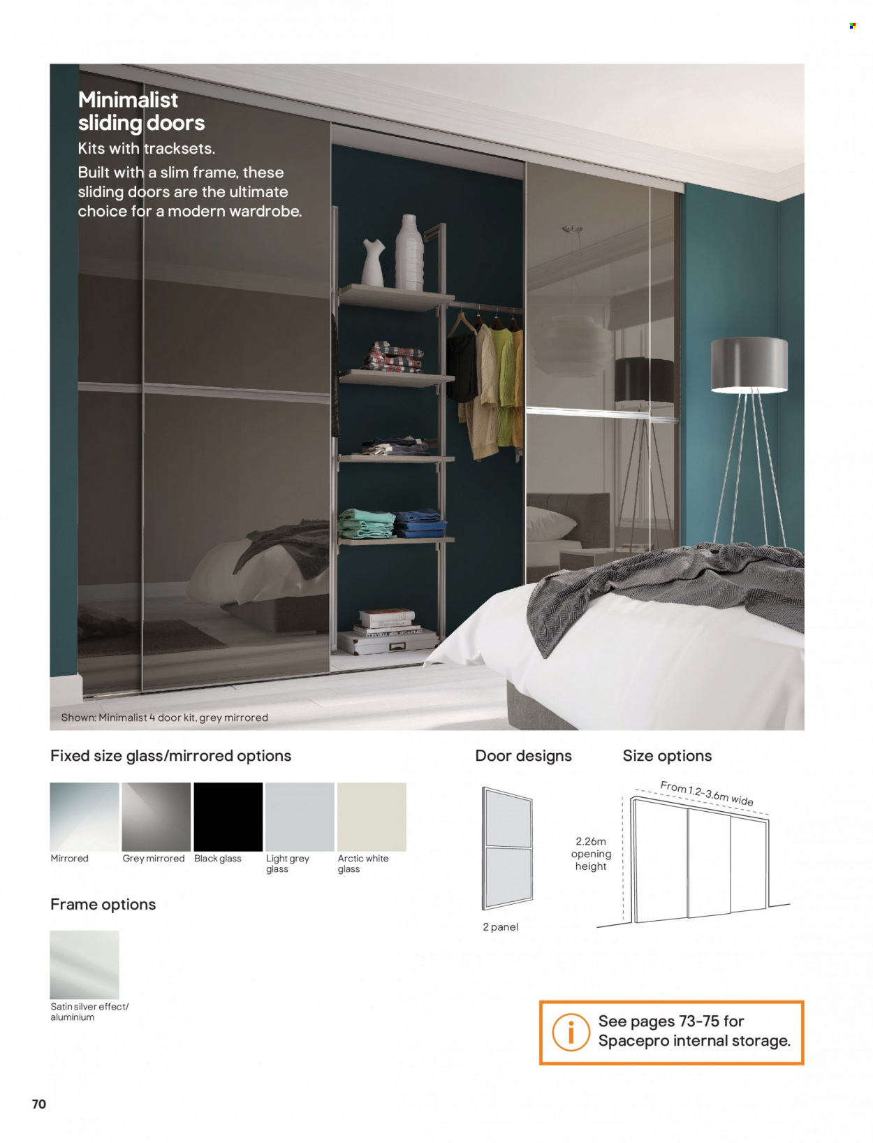 thumbnail - B&Q offer  - Sales products - wardrobe, sliding door. Page 70.