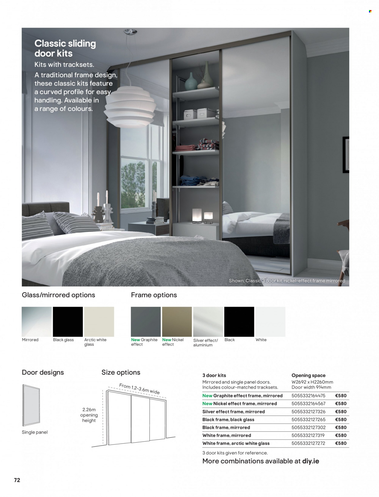thumbnail - B&Q offer  - Sales products - sliding door. Page 72.