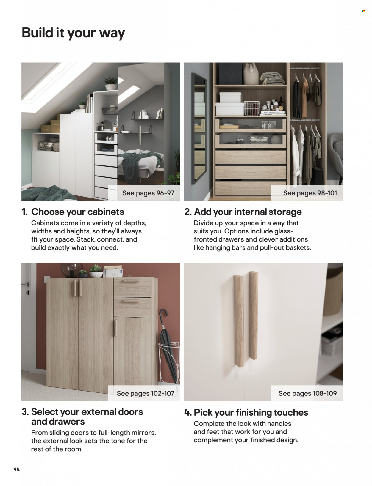 thumbnail - B&Q offer  - Sales products - sliding door, mirror. Page 94.