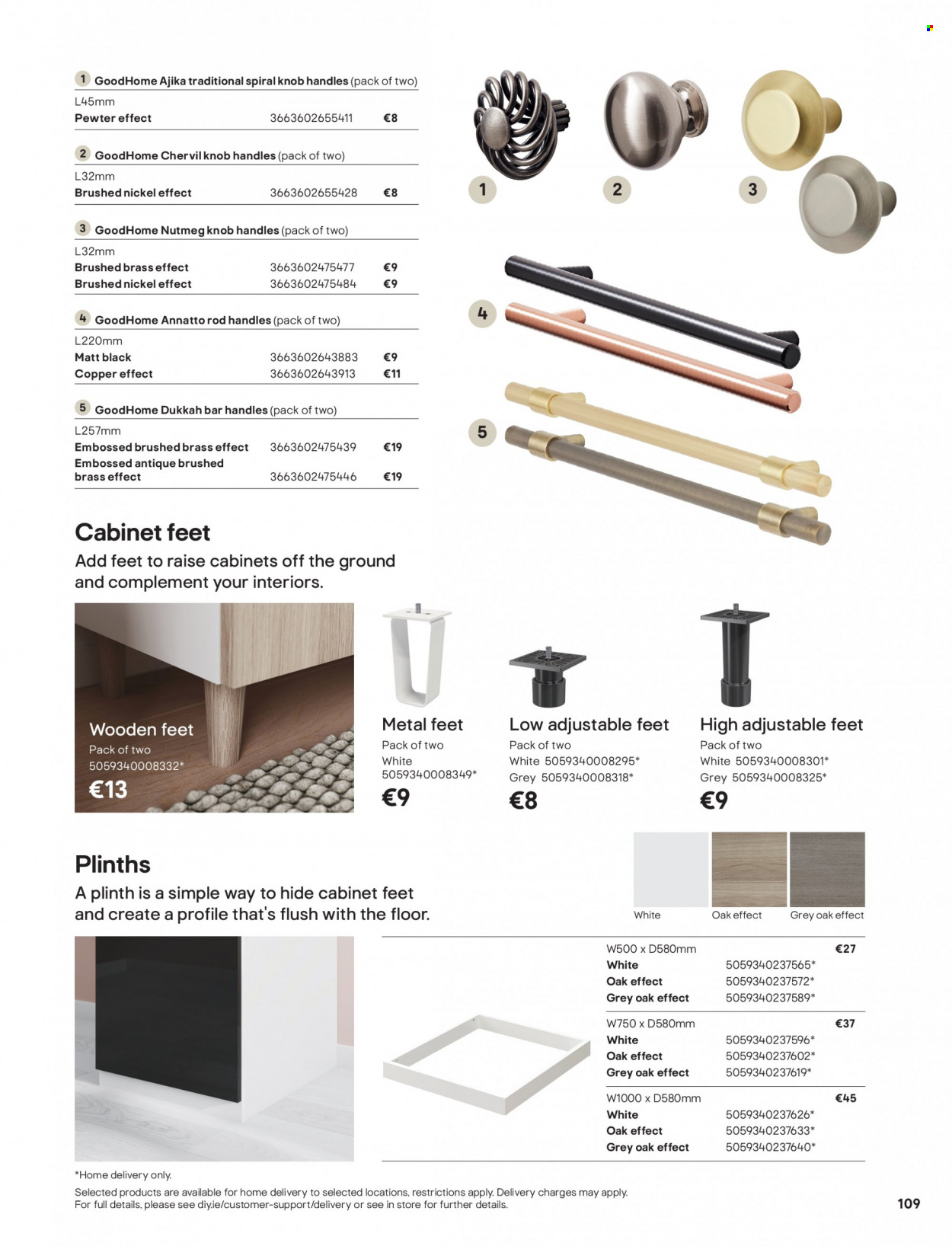 thumbnail - B&Q offer  - Sales products - cabinet. Page 109.