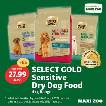 Maxi Zoo Waterford leaflets