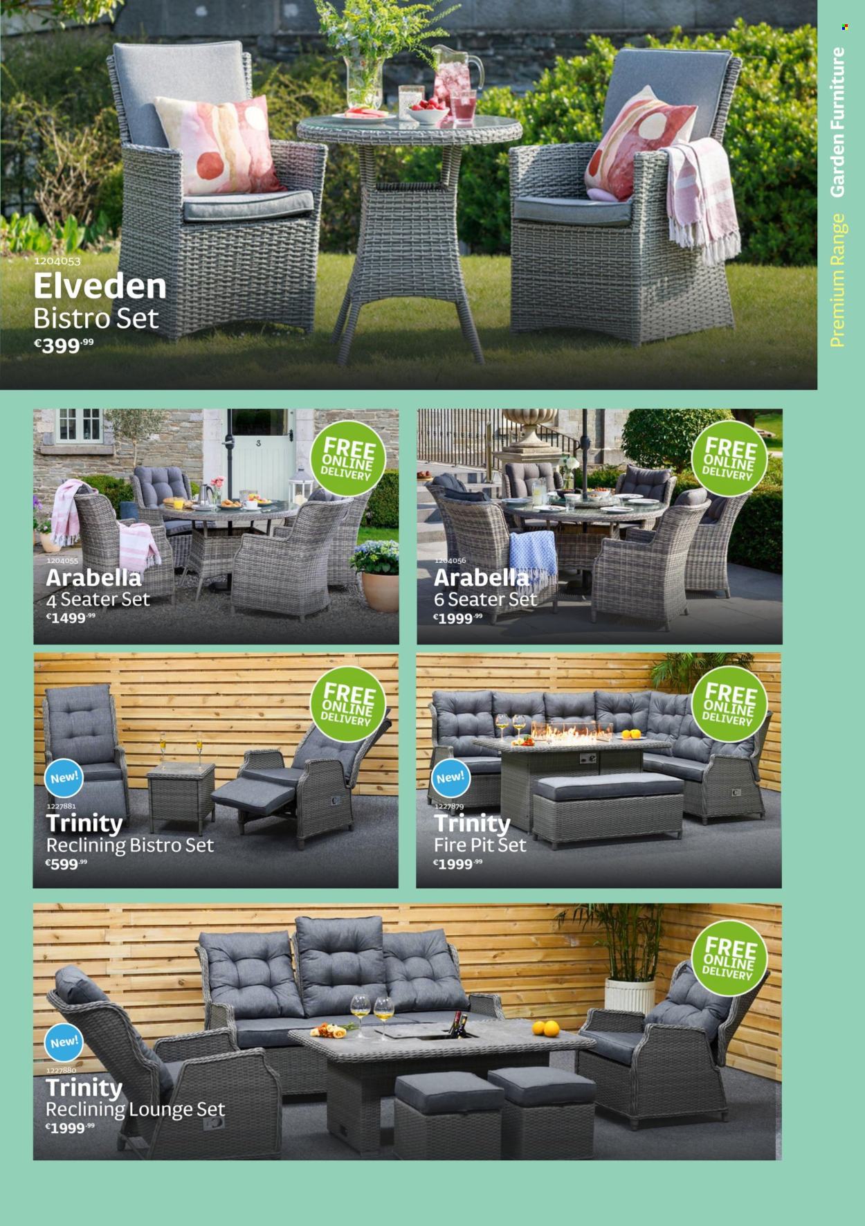 thumbnail - Woodie's offer  - Sales products - lounge, garden furniture, fire bowl. Page 3.