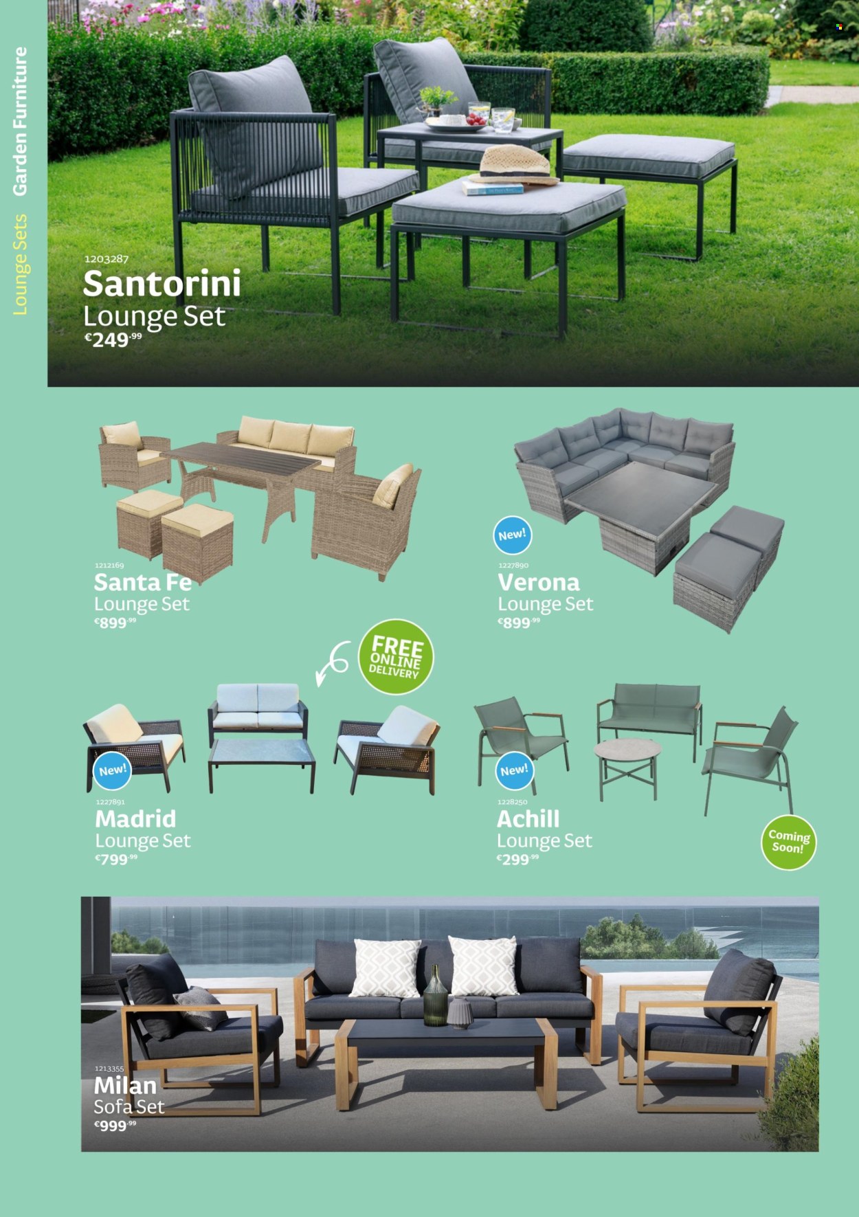 thumbnail - Woodie's offer  - Sales products - sofa, seating set, lounge, garden furniture. Page 6.
