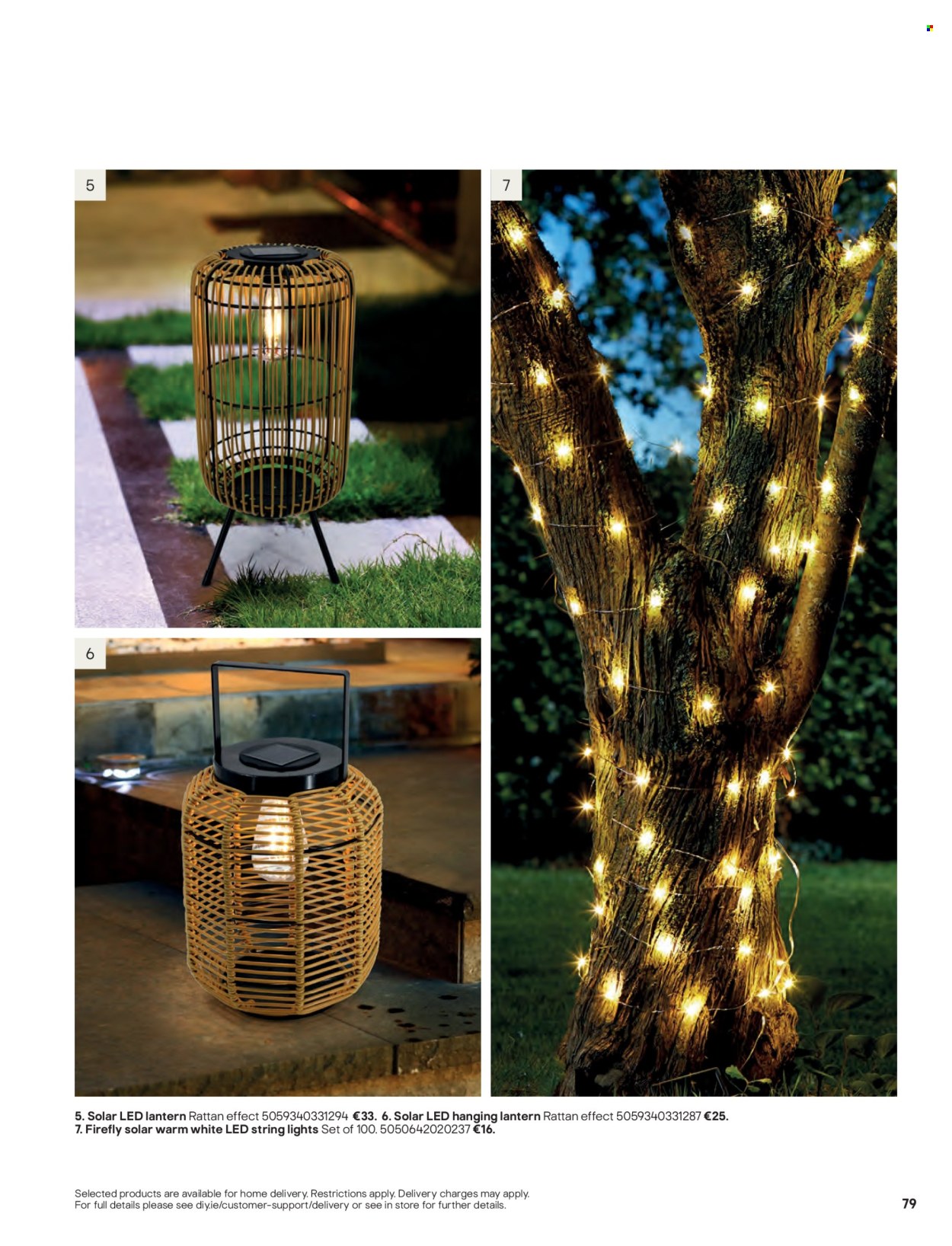 thumbnail - B&Q offer  - Sales products - lantern. Page 79.