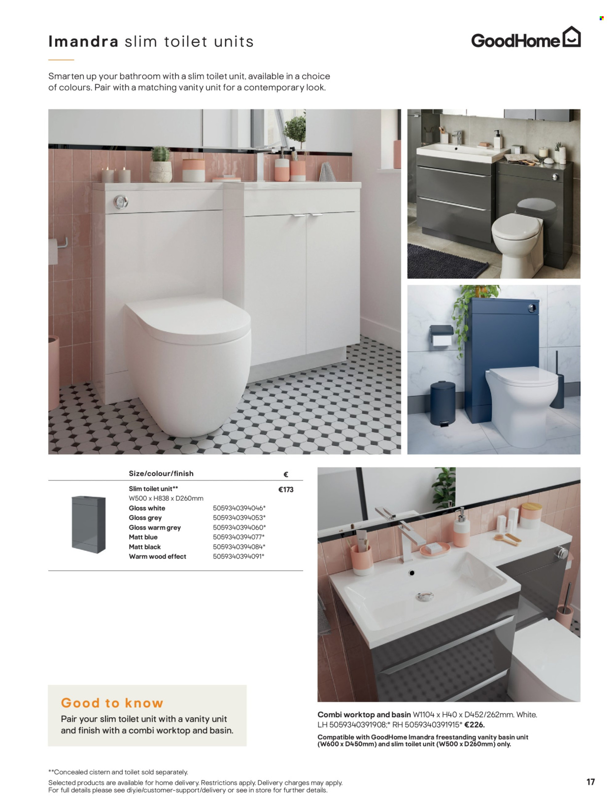 thumbnail - B&Q offer  - Sales products - vanity. Page 17.