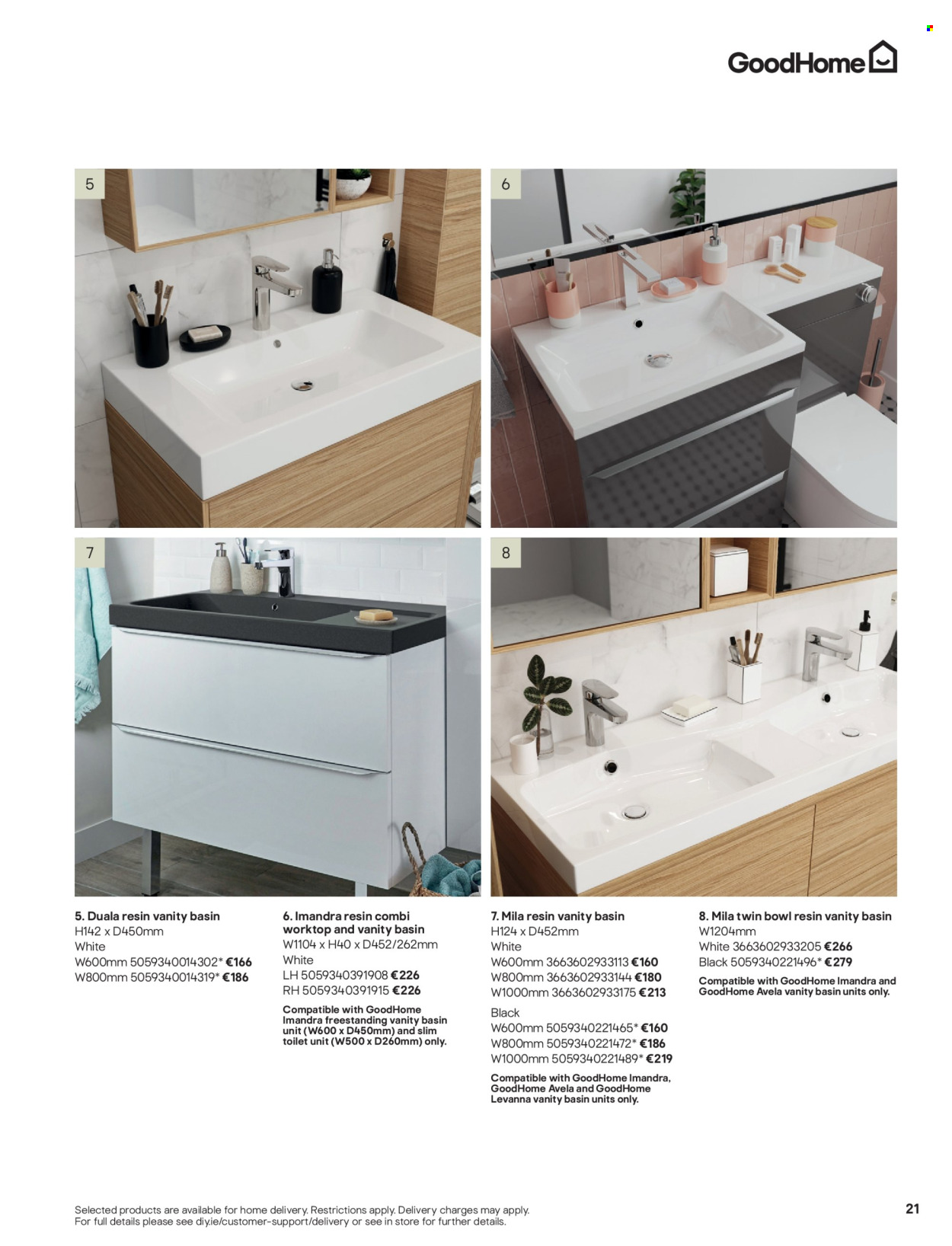thumbnail - B&Q offer  - Sales products - vanity. Page 21.