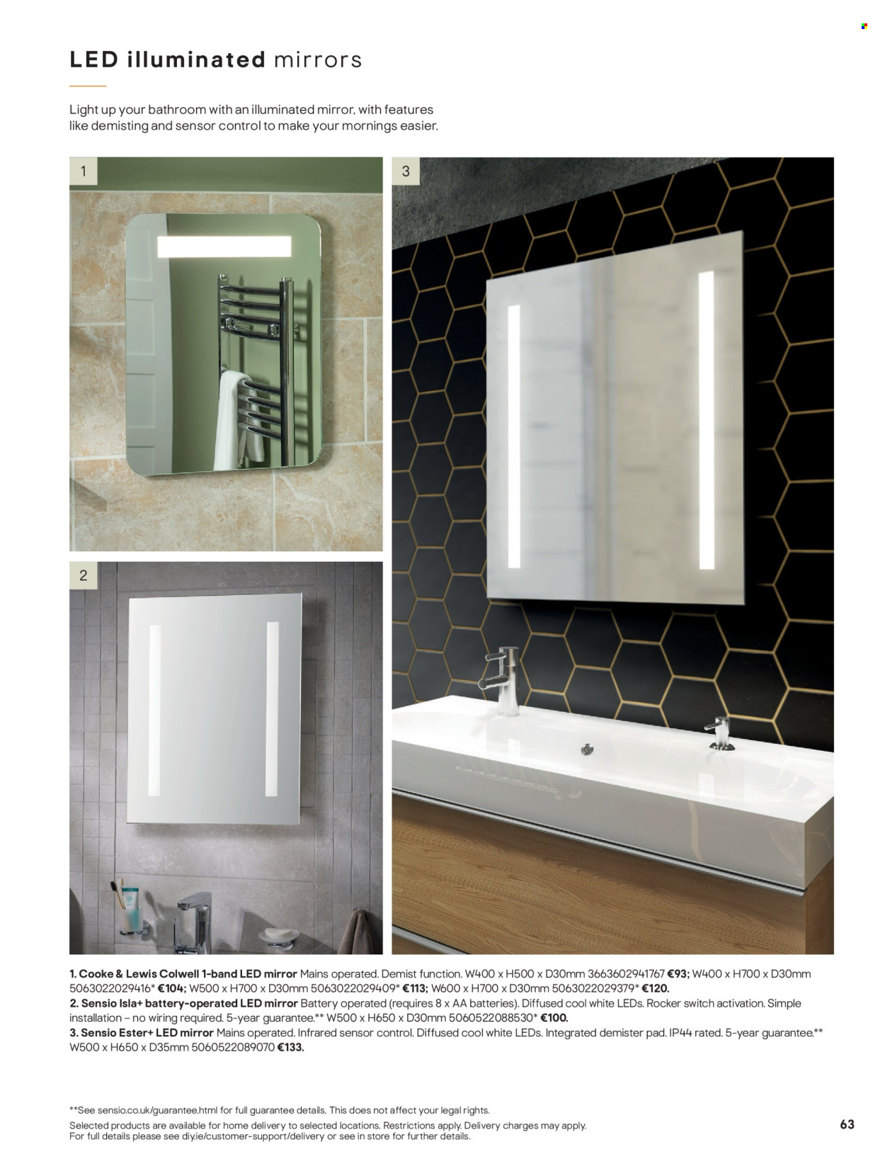 thumbnail - B&Q offer  - Sales products - mirror. Page 63.
