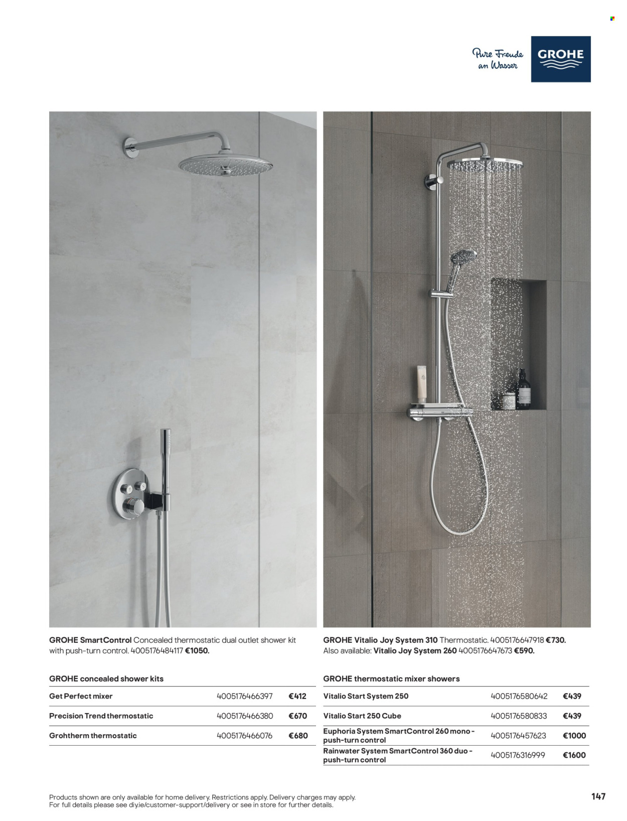 thumbnail - B&Q offer  - Sales products - Grohe. Page 147.