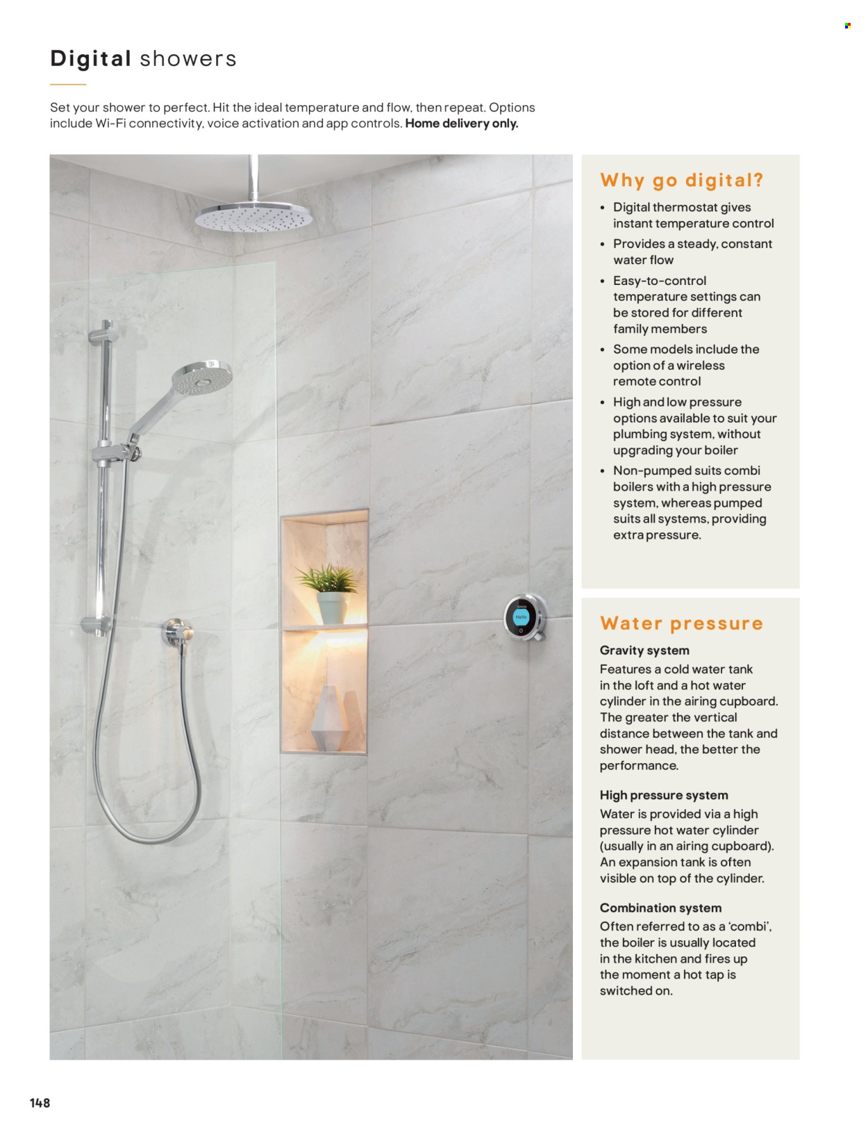 thumbnail - B&Q offer  - Sales products - cupboard, showerhead. Page 148.