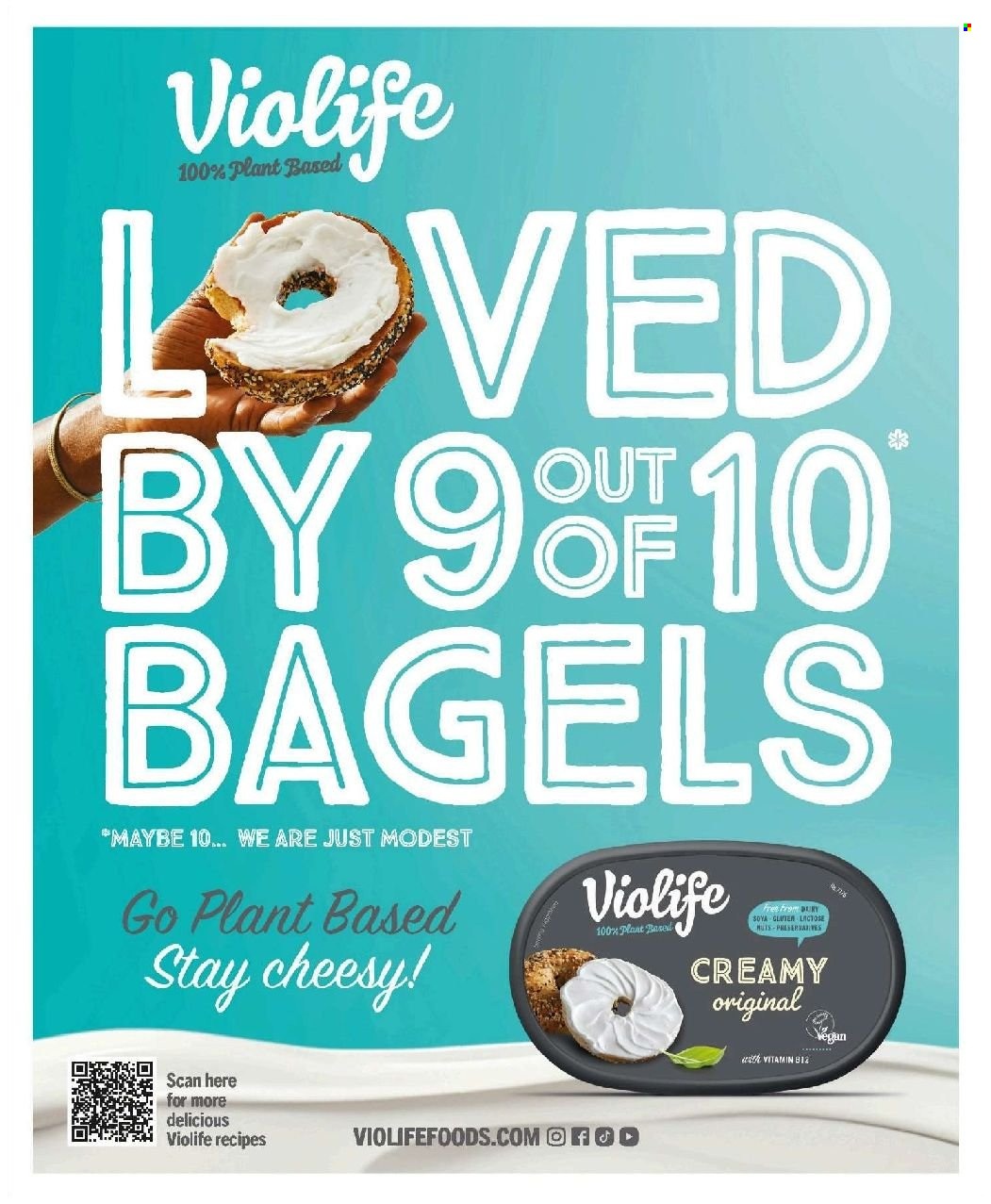 thumbnail - SuperValu offer  - Sales products - bagels, vitamin B12. Page 21.