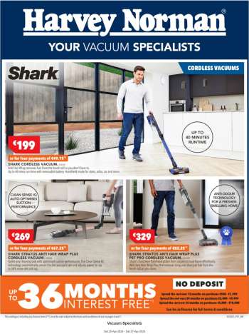 thumbnail - Harvey Norman offer - Your vacuum specialists