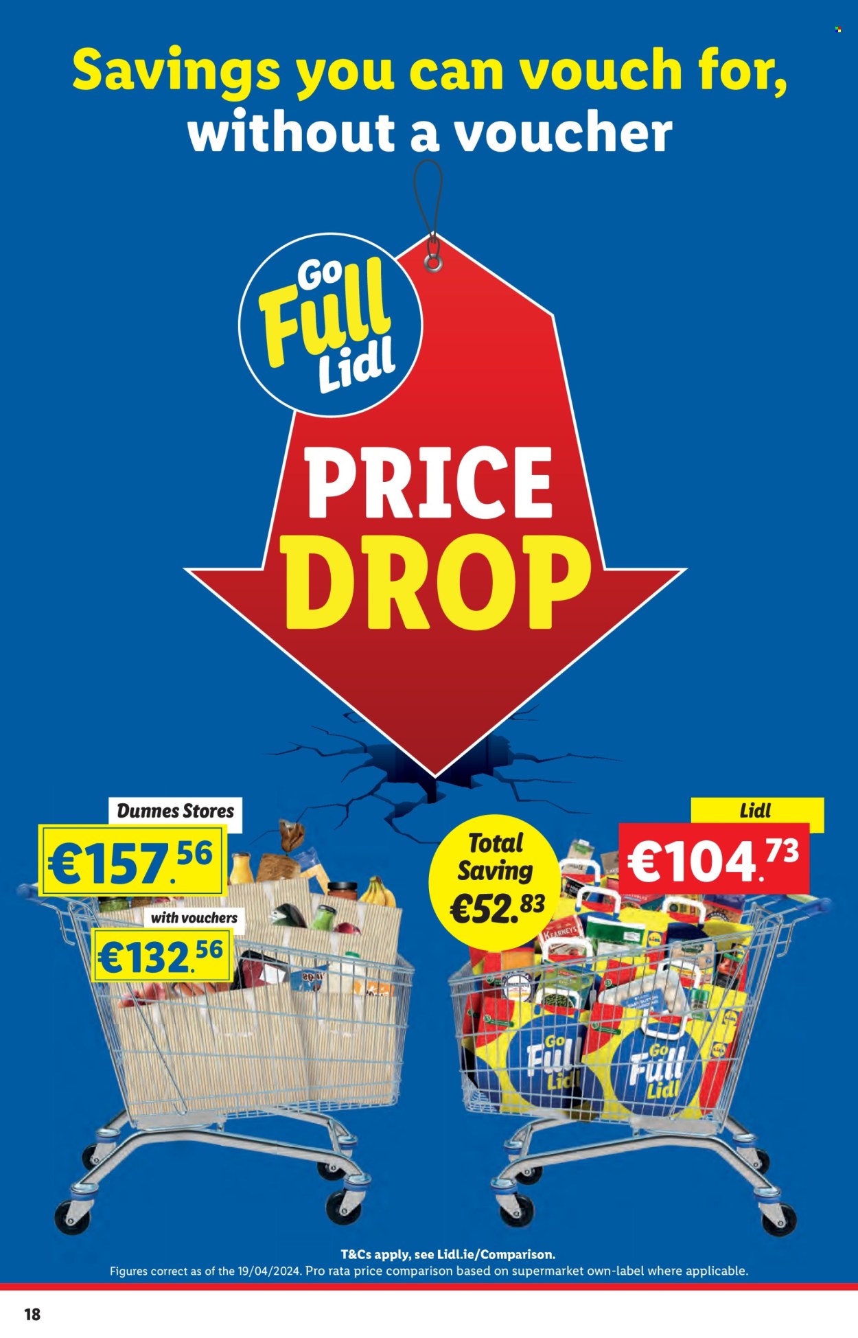 thumbnail - Lidl offer  - 02.05.2024 - 08.05.2024 - Sales products - label, lid. Page 18.