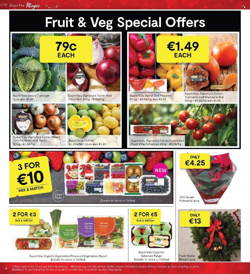 SuperValu offer - 28.11.2024 - 04.12.2024. Page 1