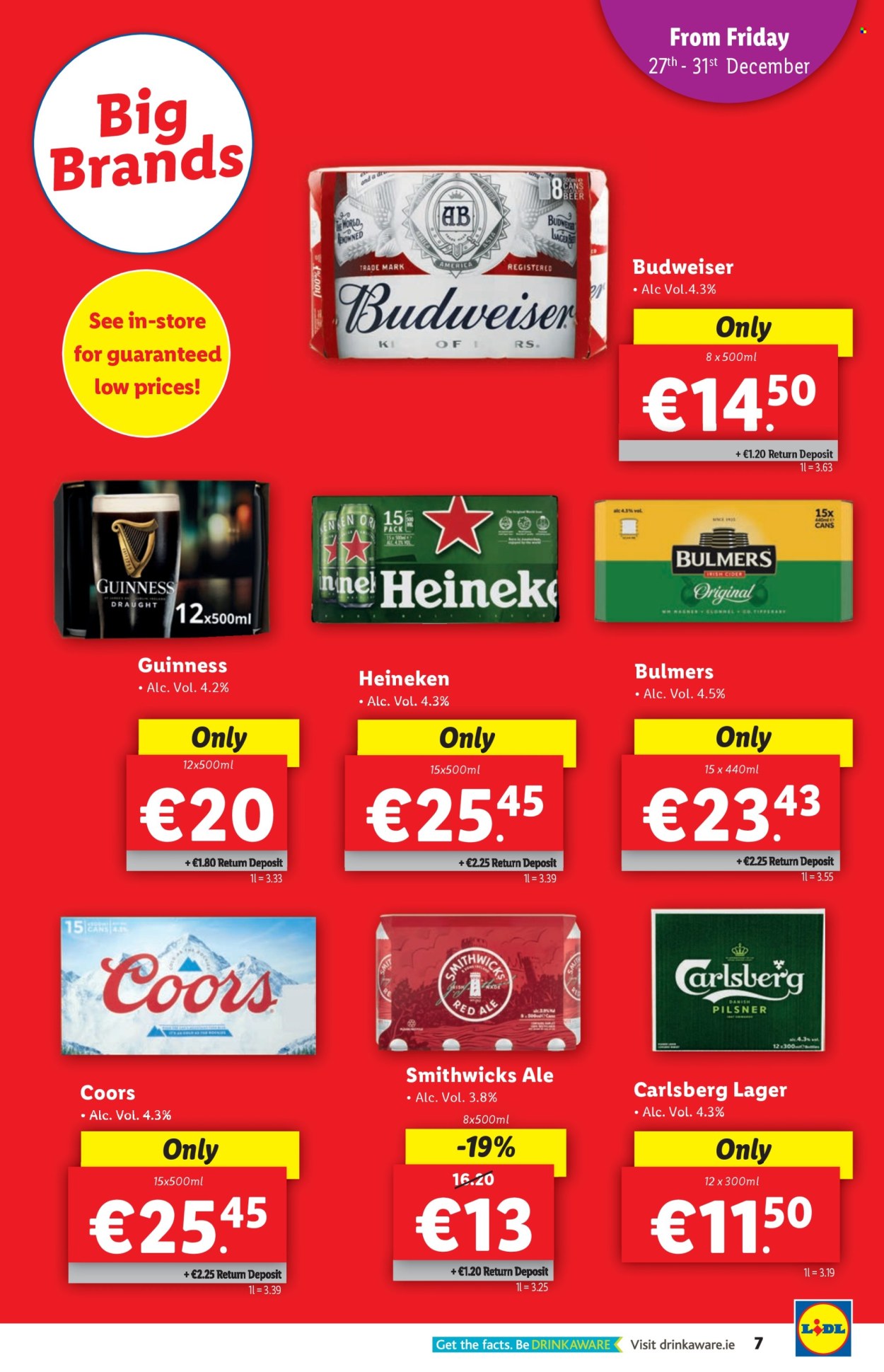 Lidl offer - 27.12.2024 - 31.12.2024. Page 1