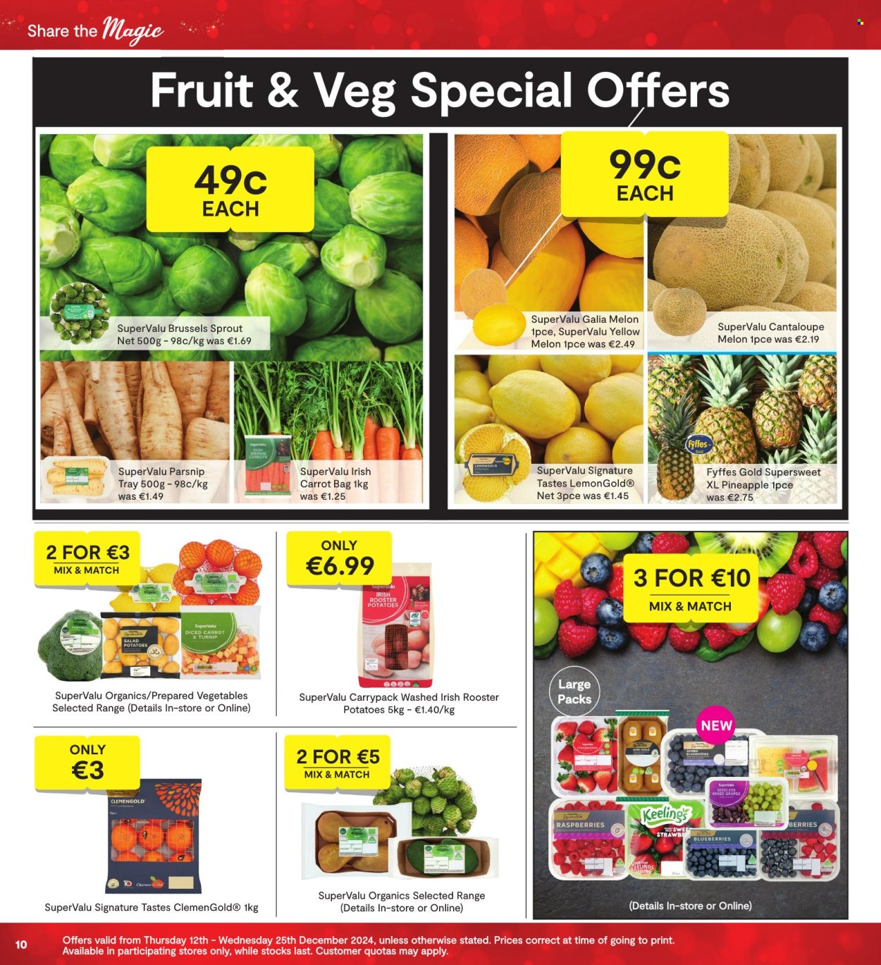 SuperValu offer - 20.12.2024 - 25.12.2024. Page 1