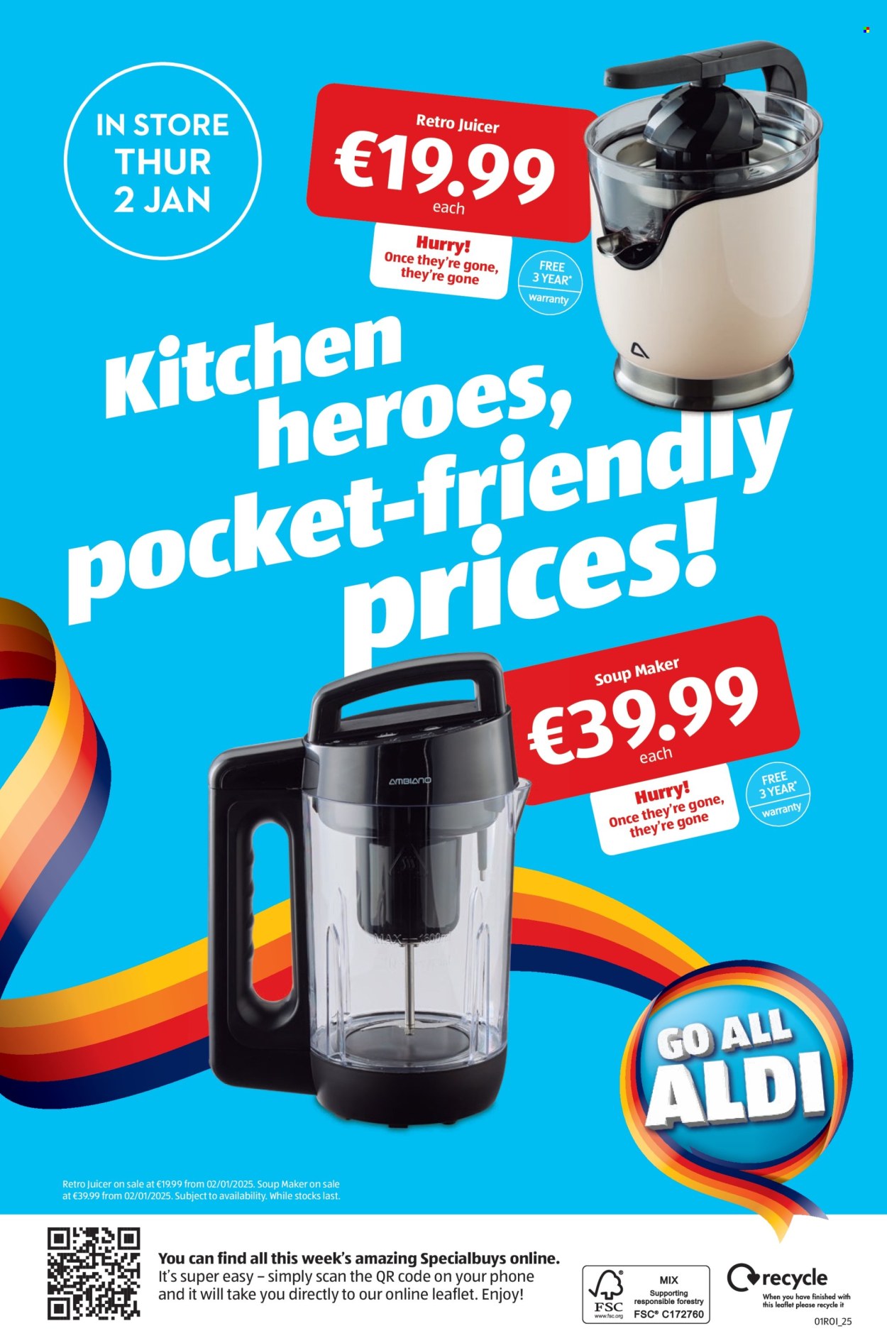 Aldi offer - 02.01.2025 - 05.01.2025. Page 1