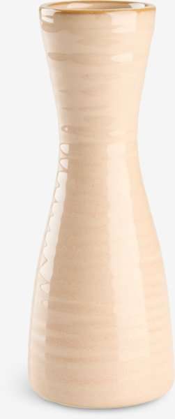 Vase FREILIF D6xH16cm beige