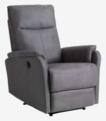 Recliner ABILDSKOV electric grey