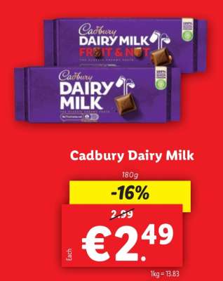 Cadbury Dairy Milk