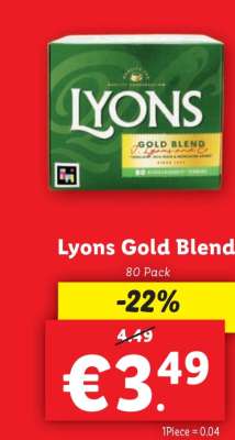 Lyons Gold Blend