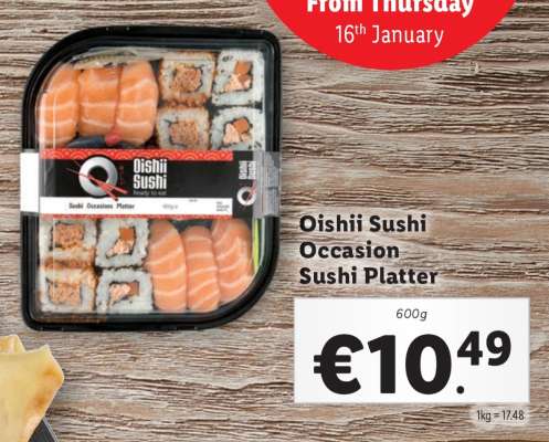 Oishii Sushi Occasion Sushi Platter