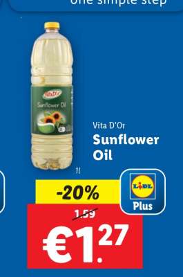 Vita D'Or Sunflower Oil