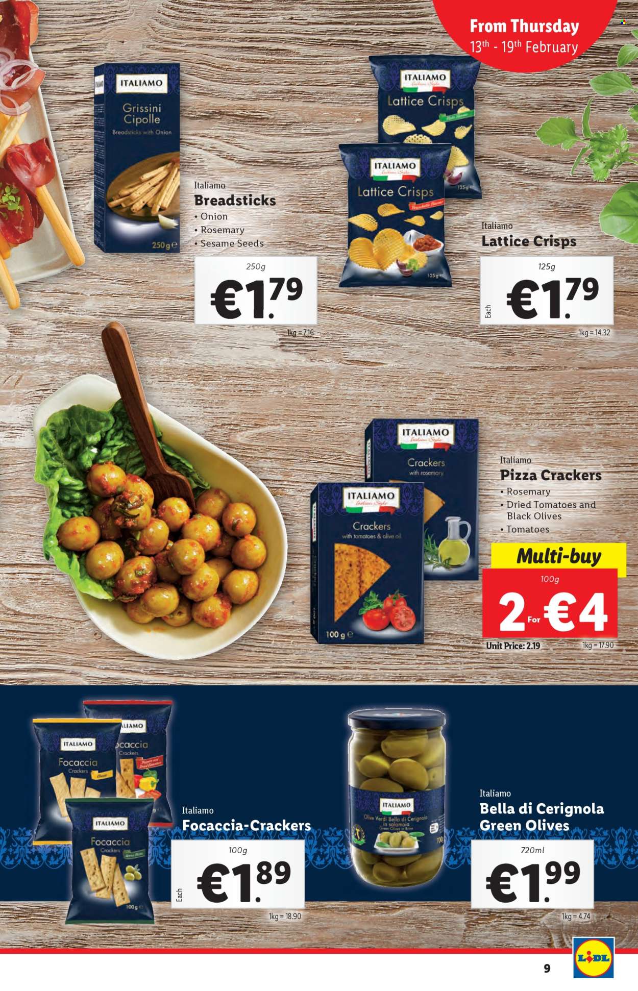 Lidl offer - 13.02.2025 - 19.02.2025. Page 1