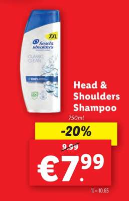 Head & Shoulders Shampoo